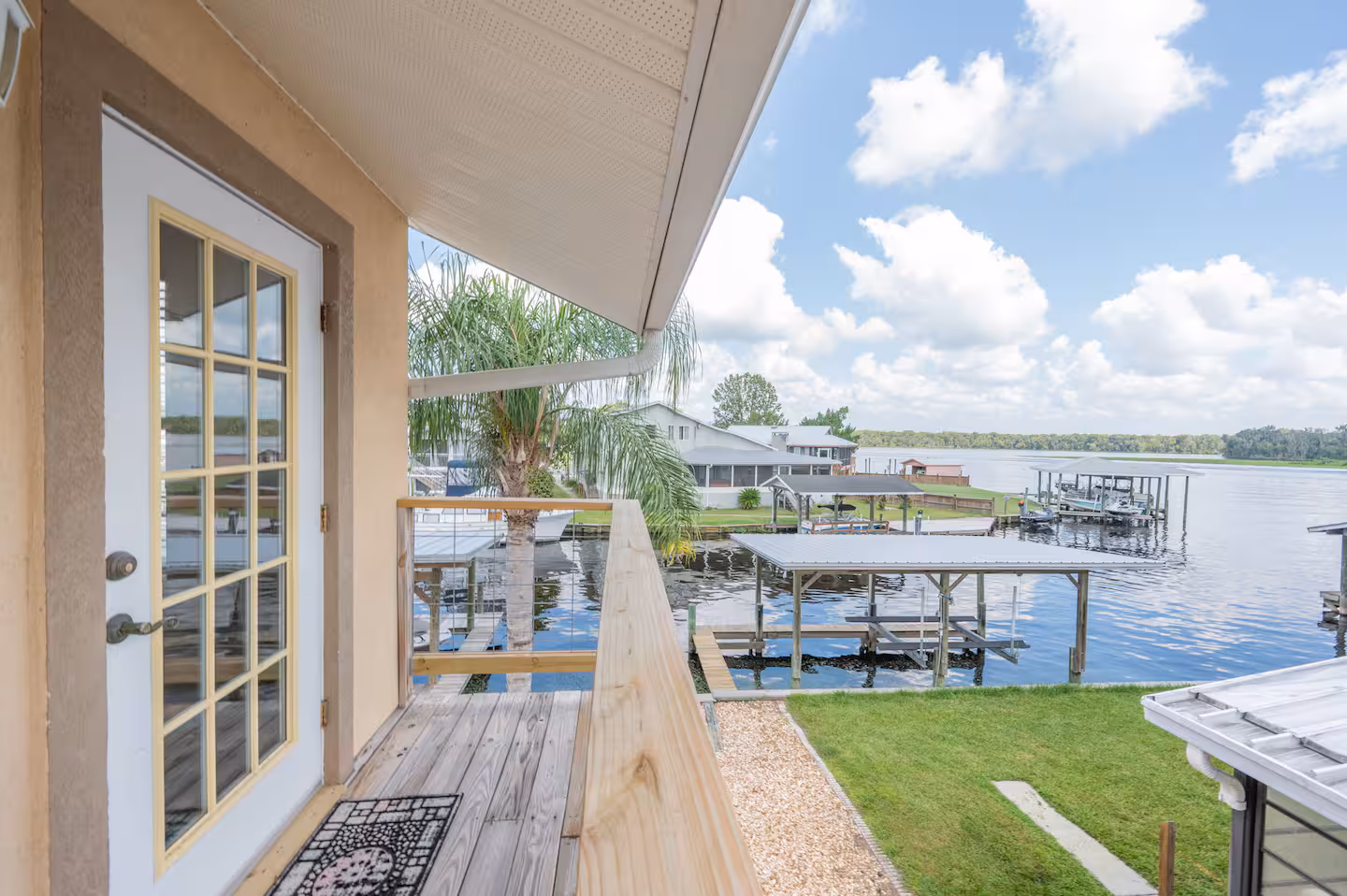 View of the St. Johns River from the property deck